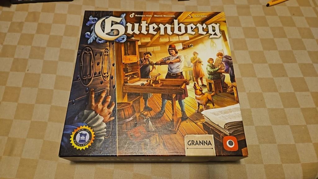 bordspel strategiespel Gutenberg tactiekspel, Vijf spelers of meer, Ophalen of Verzenden, Nieuw