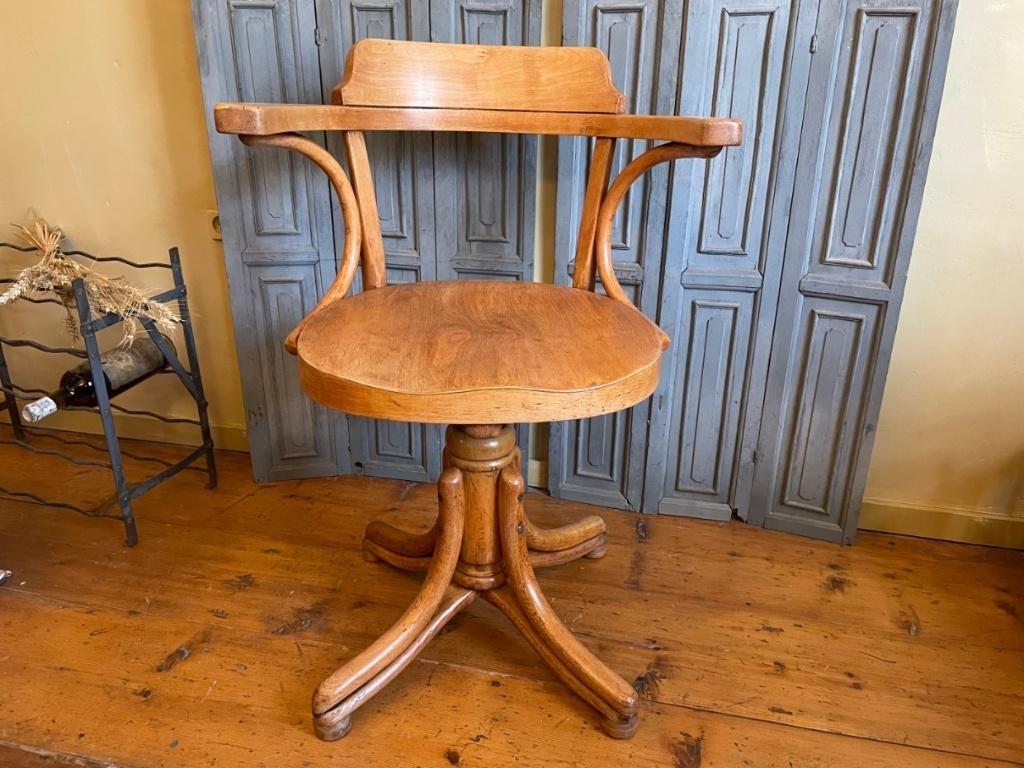 Thonet Bureaustoel Draaistoel Frans, Ophalen