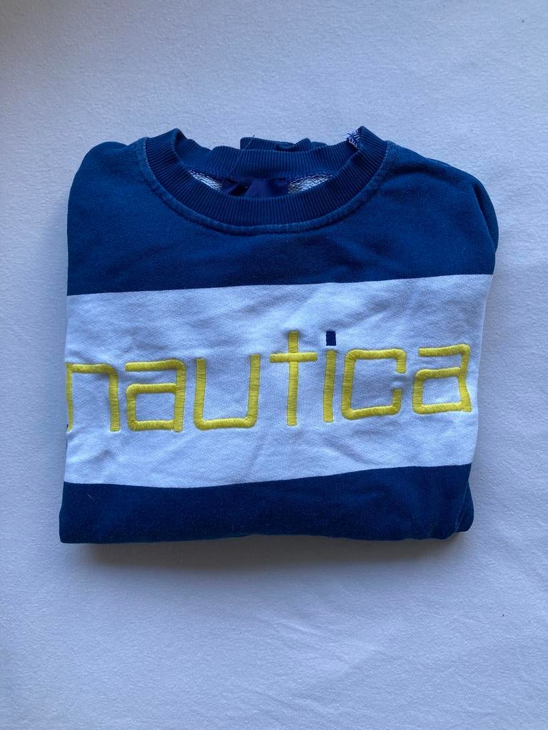 Nautica trui, Ophalen of Verzenden, Zo goed als nieuw, Maat 38/40 (M), Blauw