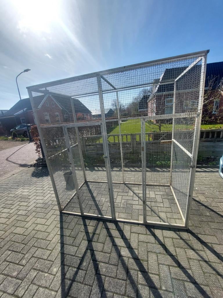 Volière, Ophalen of Verzenden, Aluminium, Volière