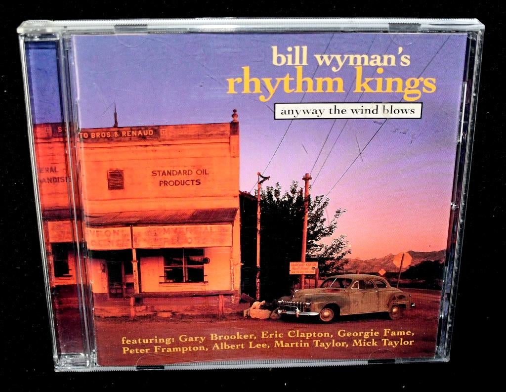 Bill Wyman's Rhythm Kings - Anyway The Wind Blows, Ophalen of Verzenden, 1980 tot heden, Zo goed als nieuw, Blues