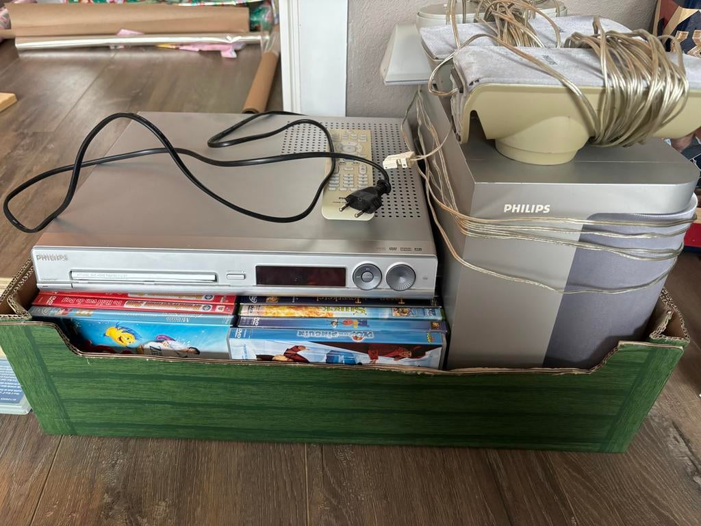 Philips HTS 3100 Home Theater Systeem met DVD-speler, Audio, Tv en Foto, Home Cinema-sets, Philips, Ophalen of Verzenden, Dvd-speler