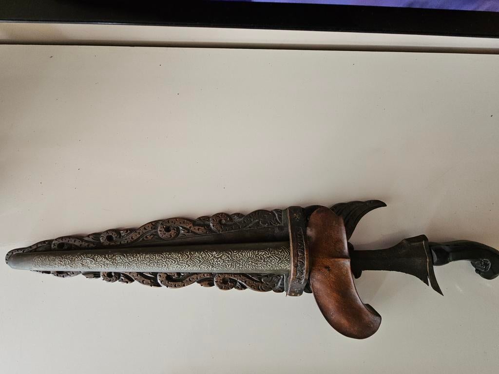 Oude Kris uit Indonesië, Antiek en Kunst, Ophalen of Verzenden