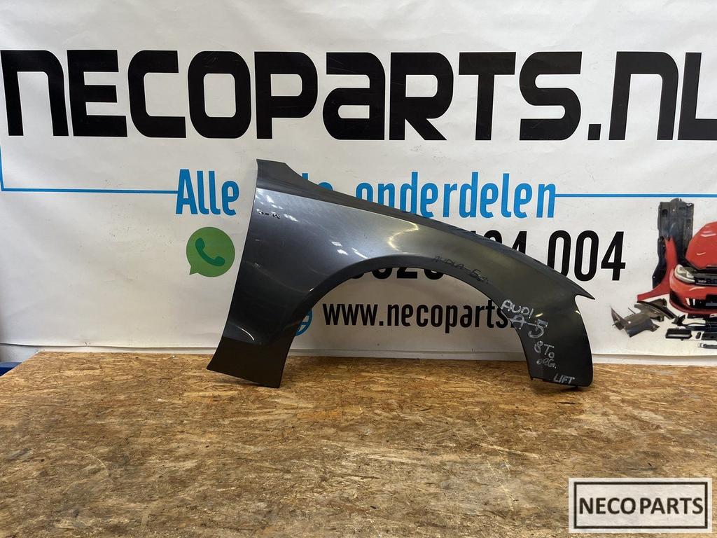 AUDI A5 8T FACELIFT ZIJSCHERM SPATBORD ORGINEEL, Auto-onderdelen, Ophalen of Verzenden, Gebruikt, Audi, Spatbord