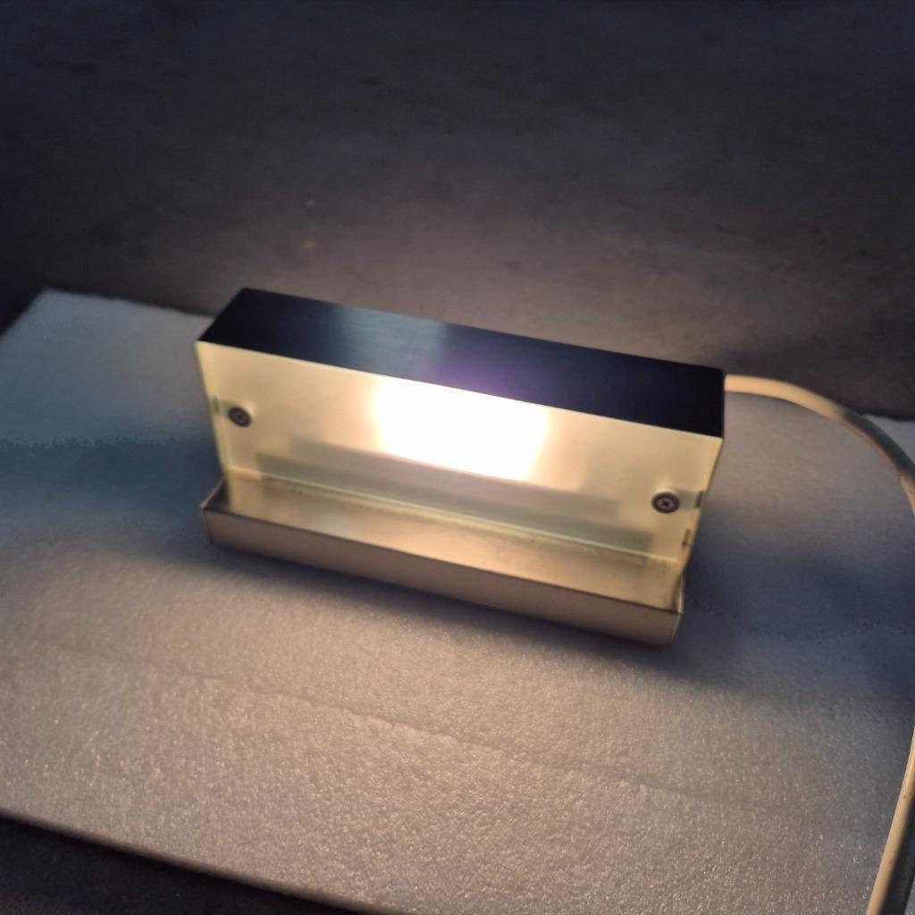 LUXE RVS WANDSPOT 100 WATT HALOGEEN REGELBAAR, Huis en Inrichting, Ophalen of Verzenden, Nieuw, Metaal of Aluminium, Halogeen