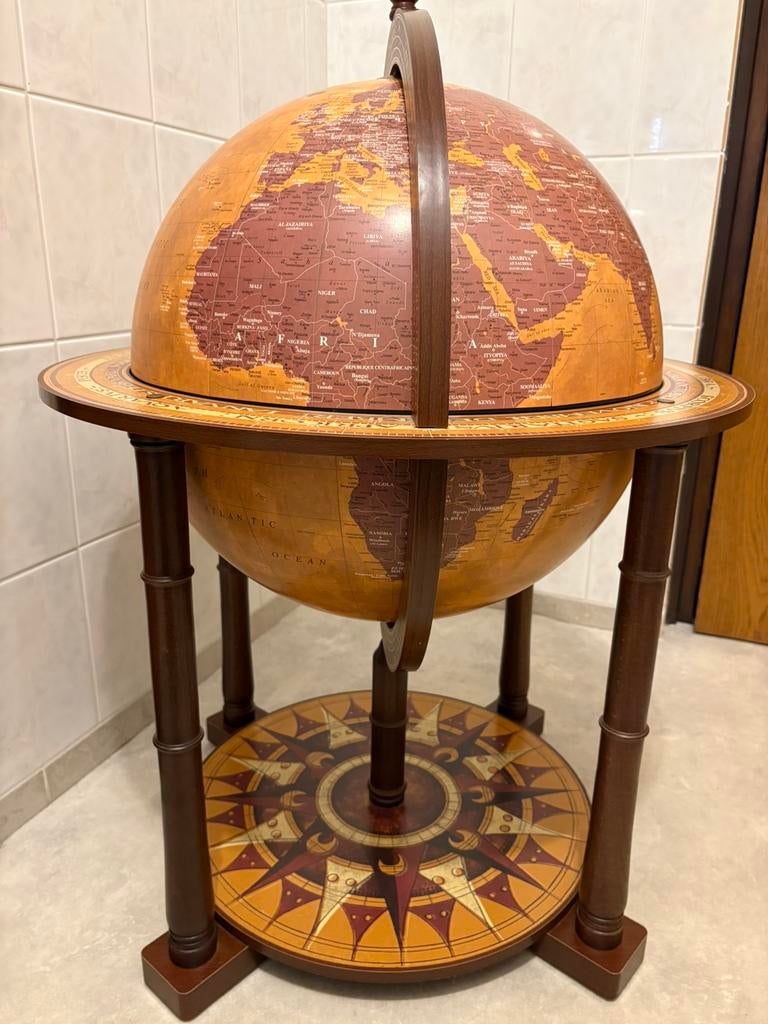 ZOFFOLI bar globe drank bol wereldbol globebar barglobe, Ophalen of Verzenden