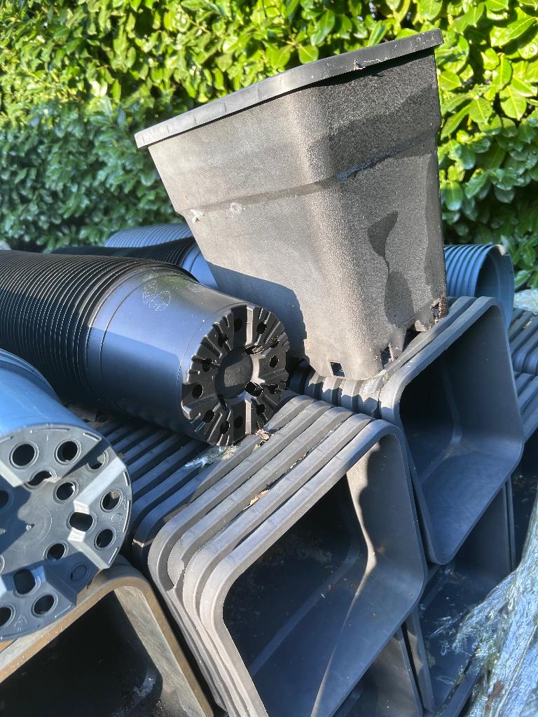 Plastic pot, Tuin en Terras, Kweekspullen, Ophalen, Gebruikt, Kweekbak