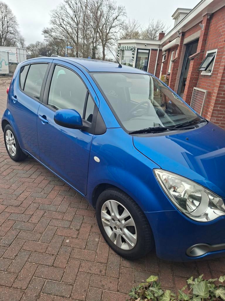 Opel Agila 1.0 12V 2011 Blauw, 31 €/maand, Blauw, Origineel Nederlands, Handgeschakeld
