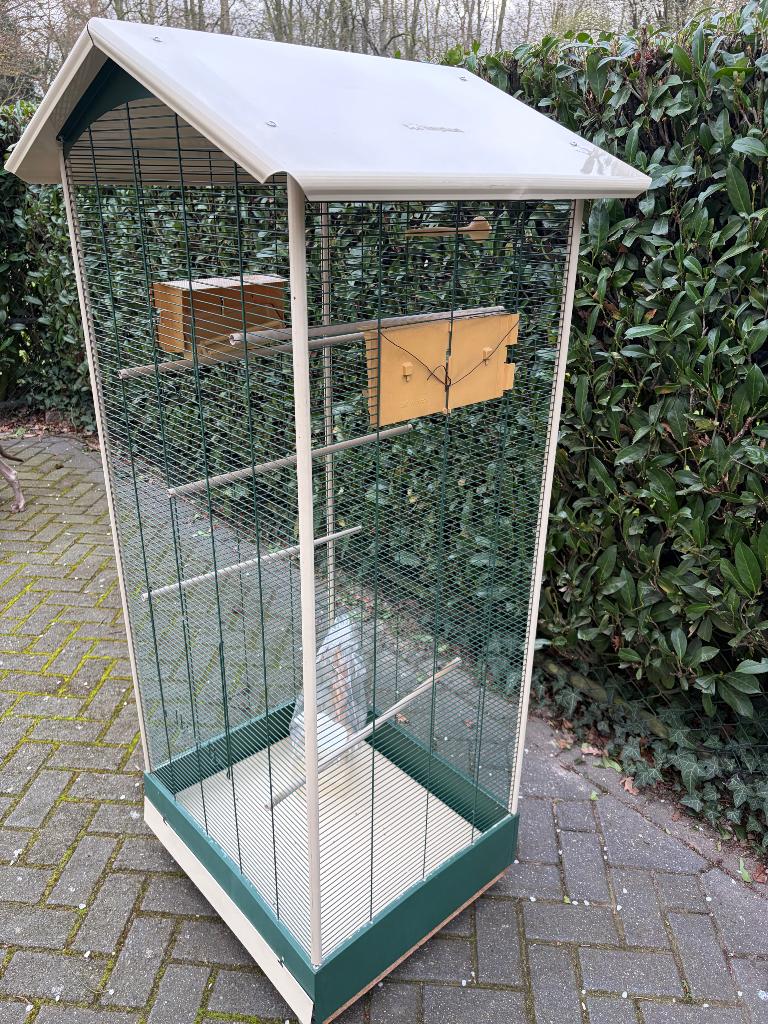 Vogelkooi, Ophalen, Zo goed als nieuw, Metaal, Vogelkooi