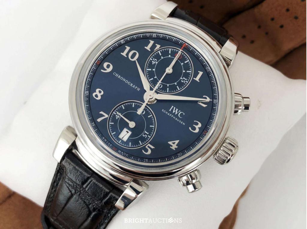 IWC - Da Vinci Chronograph Flyback Laureus Sport For Good Fo, Sieraden, Tassen en Uiterlijk, Horloges | Heren, Staal, Gebruikt