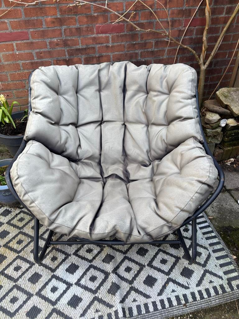 Schommelstoel zit heerlijk!, Ophalen, Gebruikt, Metaal, Eén