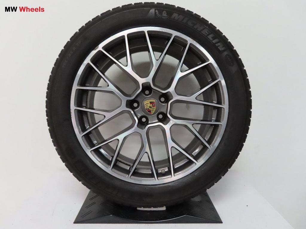 Porsche 20 inch Origineel velgen Macan Spyder winterbanden, Auto-onderdelen, Gebruikt, -, -, Banden en Velgen