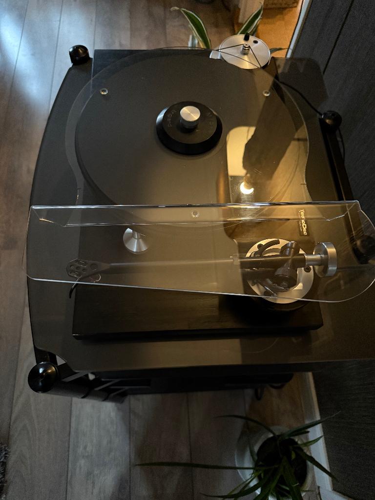 Michell TecnoDec Platenspeler met Rega RB300 toonarm, Ophalen, Zo goed als nieuw, Platenspeler, Overige merken