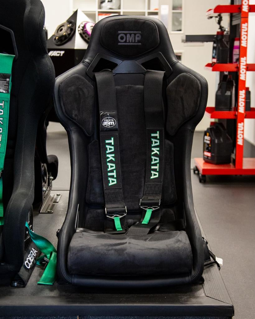 OMP RT FRP Carbon kuipstoel sportstoel alcantara leder, Ophalen of Verzenden