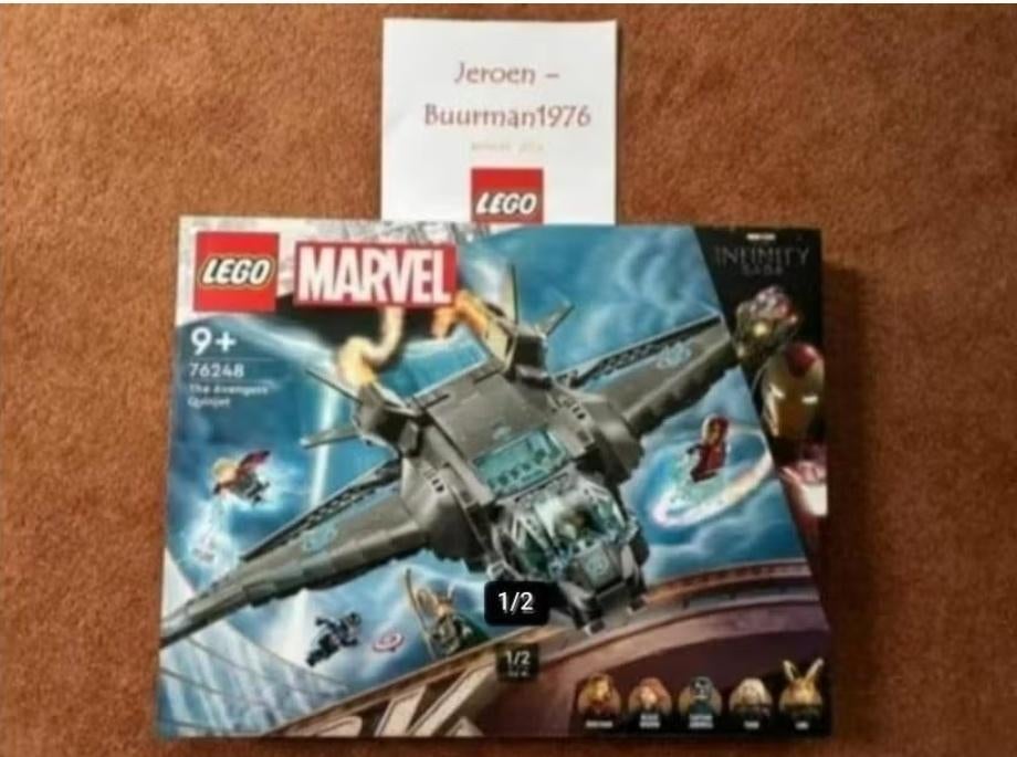Lego 76248 Marvel: The Avengers Quinjet (NIEUW & MISB), Ophalen of Verzenden, Nieuw, Complete set, Lego