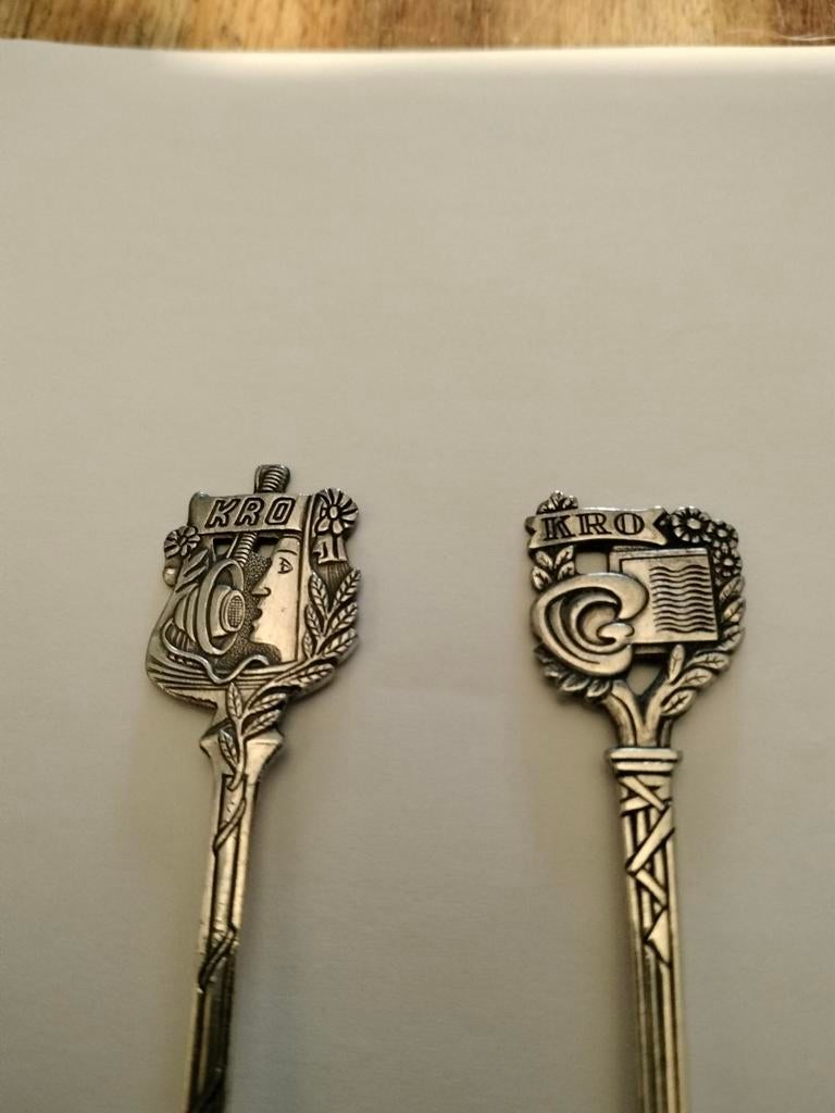 Verzilverde.lepeltjes van de KRO, Ophalen of Verzenden