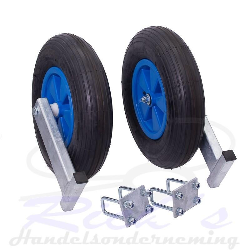 Centreerset / boeggeleider luchtband 400/480-8 – blauwe velg, Watersport en Boten, Accessoires en Onderhoud, Nieuw, Overige typen