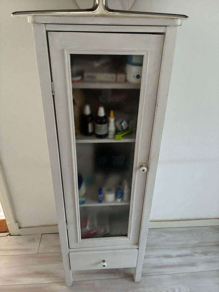 Medicijnkast 129x43x37,5, Ophalen, Gebruikt, Wit, Overige typen