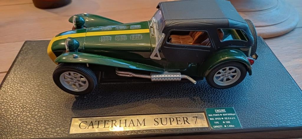 Anson Lotus Super 7 Gatheram 1973 Schaal 1/18 Modelauto, Hobby en Vrije tijd, Modelauto's | 1:18, Ophalen of Verzenden, Gebruikt