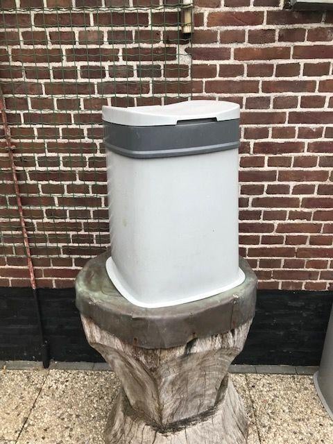 vuilnisbak voor grote vuilniszak vuilniszakhouder, Ophalen, Kunststof, Gebruikt, 40 liter of meer