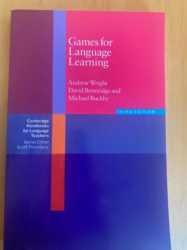 Games for Language Learning - Third Edition, Ophalen of Verzenden, Alpha, Zo goed als nieuw, HBO
