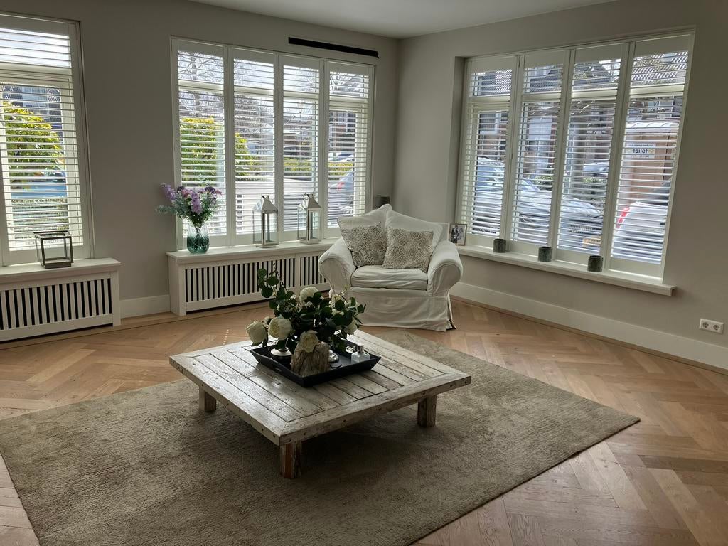 Salontafel, Huis en Inrichting, Tafels | Salontafels, Ophalen, 100 tot 150 cm, 50 tot 100 cm, Zo goed als nieuw