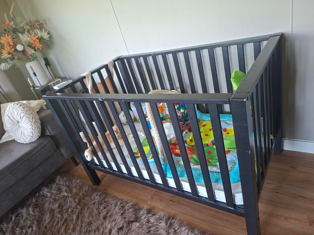 Tweelingbox met matras en 2 boxkleden, Kinderen en Baby's, Boxen, Ophalen