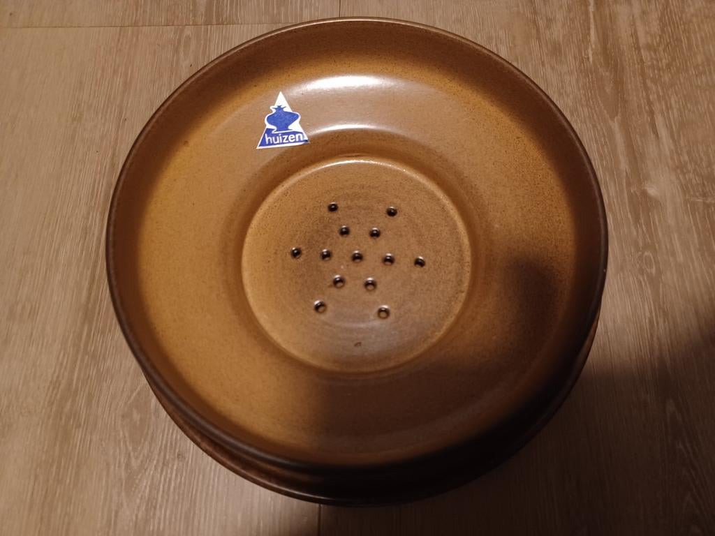 VIntage Fruittest Potterie De Driehoek HUIZEN, Ophalen of Verzenden