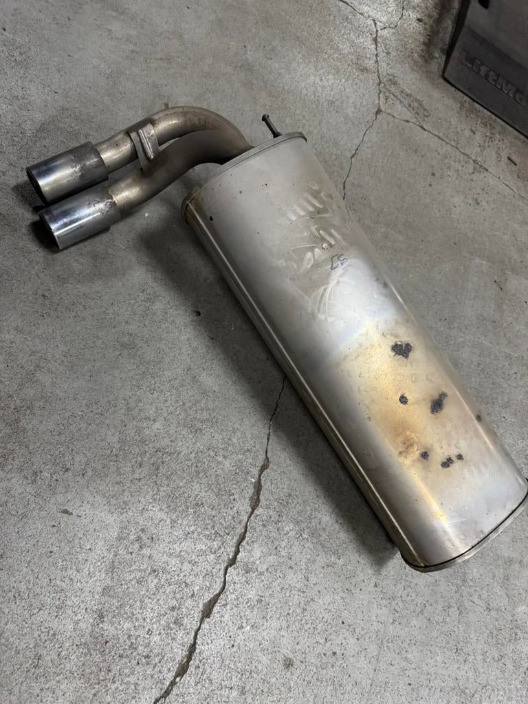 BMW 330d F31 uitlaat origineel dubbel, Ophalen of Verzenden, Gebruikt, BMW