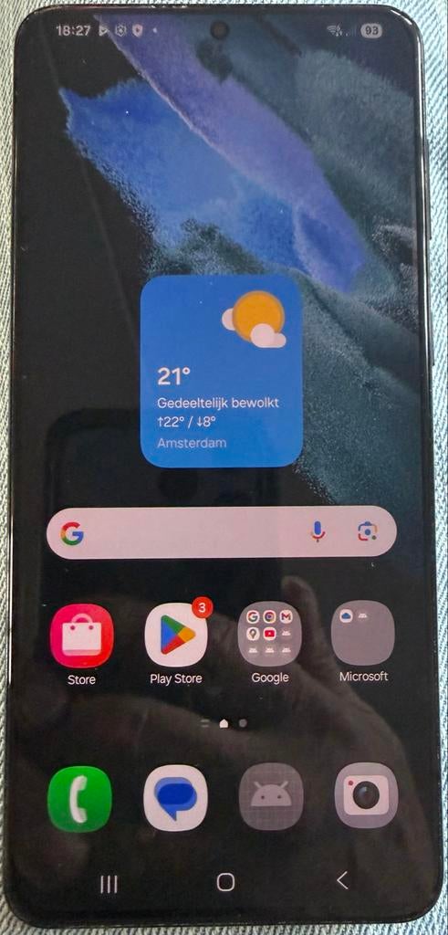 Samsung Galaxy S21 5G, Telecommunicatie, Mobiele telefoons | Samsung, Ophalen, Gebruikt, Zwart, Touchscreen