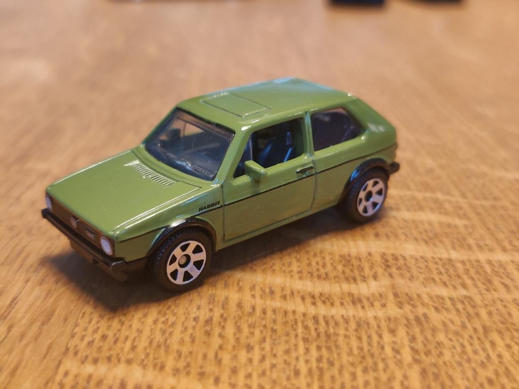 Matchbox Volkswagen Golf GTI GROEN, Ophalen of Verzenden, Zo goed als nieuw, Auto