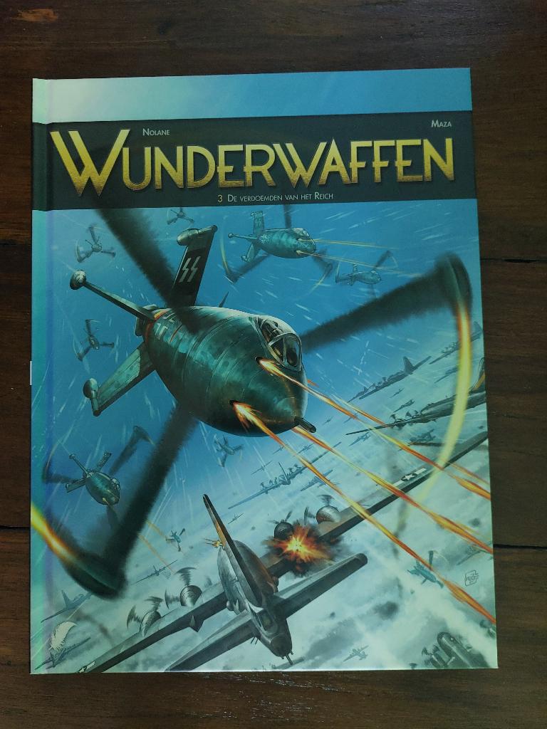 Wunderwaffen 3. Gesigneerd, Boeken, Eén stripboek, Ophalen of Verzenden, Nieuw