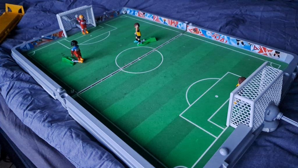 Playmobil voetbal veld, Ophalen of Verzenden