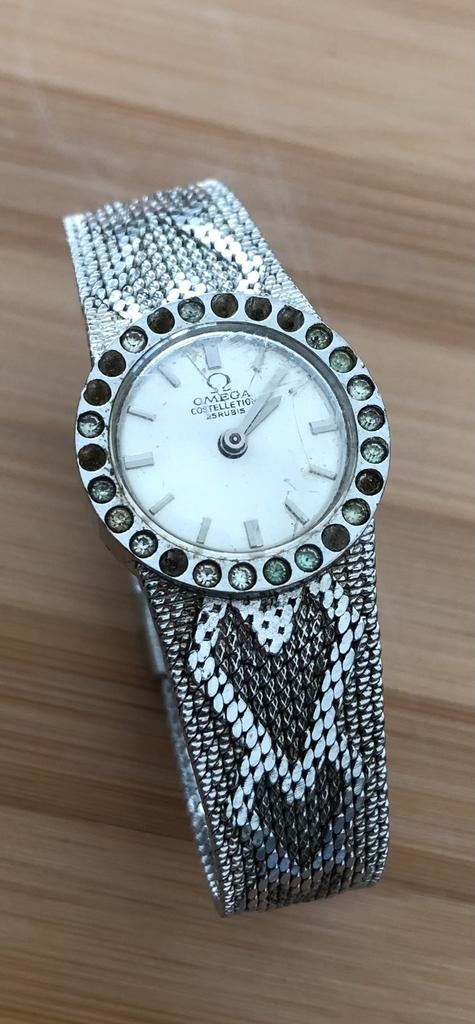 Omega constellation dames horloge, Ophalen of Verzenden, Overige materialen, Oorbellen