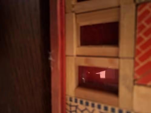 Antieke houten blokkendoos., Antiek en Kunst, Antiek | Speelgoed, Ophalen of Verzenden