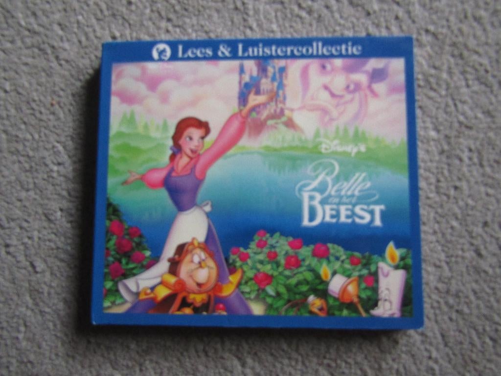 Cd met boekje: Belle en het beest, Ophalen of Verzenden, Gebruikt, Verhaal of Sprookje