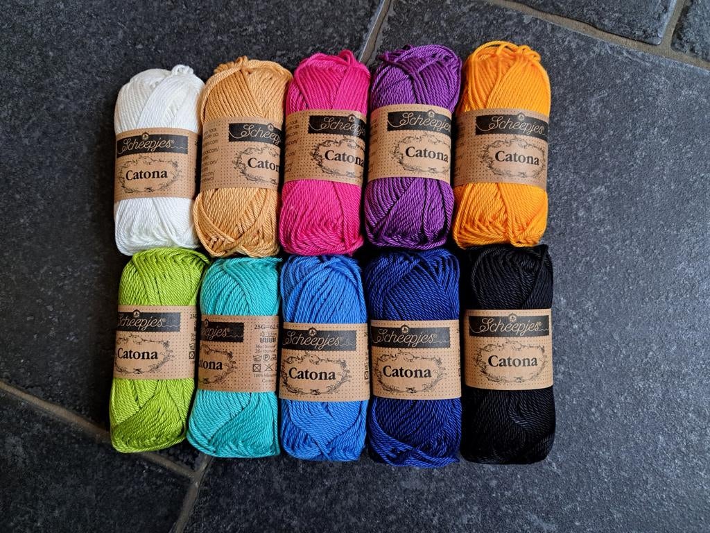 Scheepjes Catona Mini Colour Packs - 100% Katoen, Ophalen of Verzenden