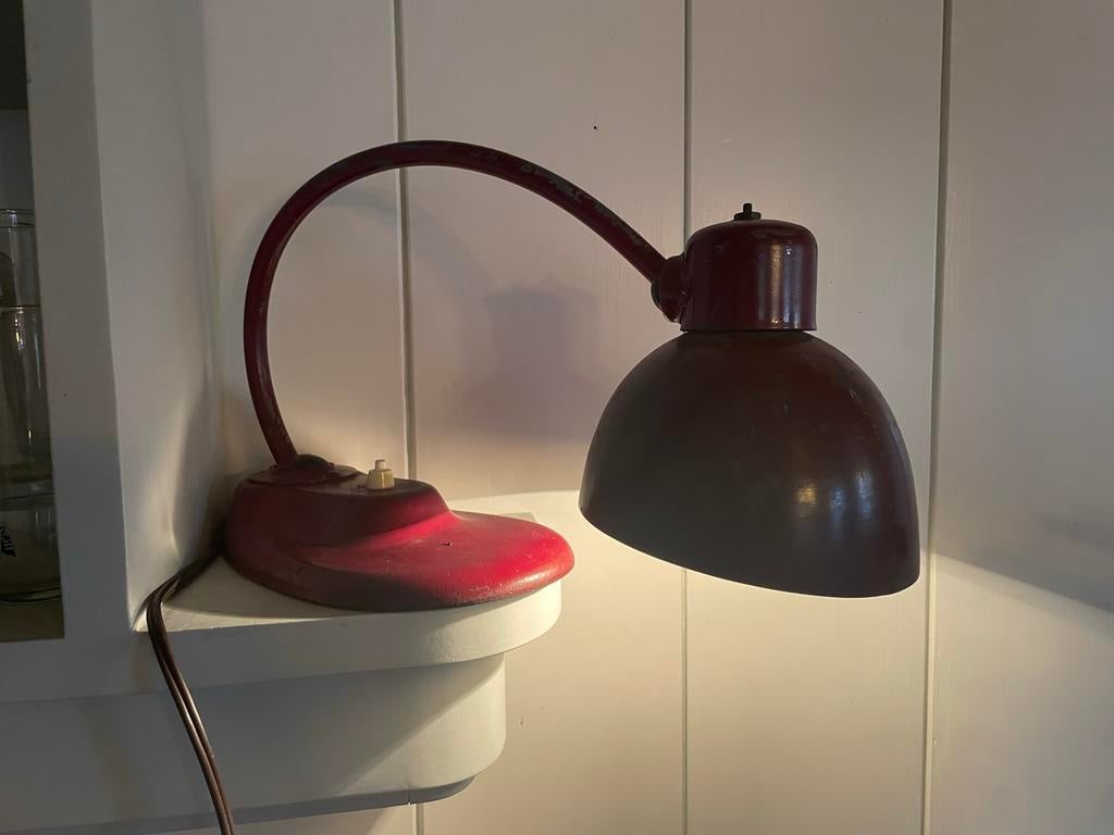 Antieke Kandem Pianolamp - Bauhaus Design Marianne Brandt, Ophalen of Verzenden