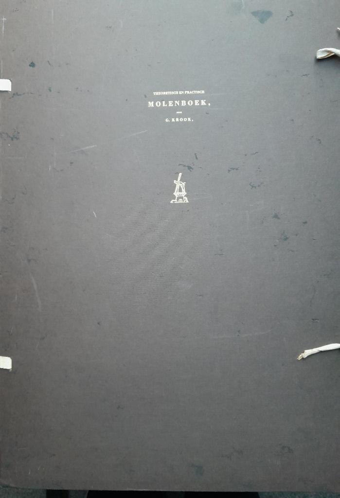 Molenboek bouwkundig., Ophalen of Verzenden, Zo goed als nieuw, G Krook, Bouwkunde