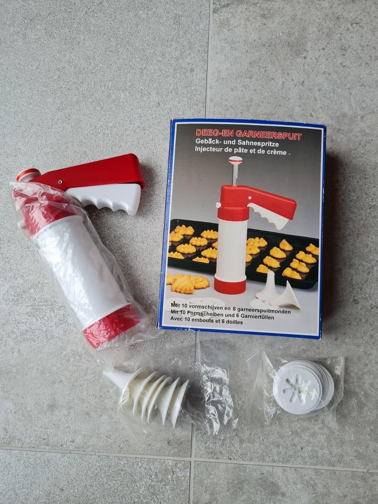 Nieuwe Deeg- en Garneerspuit, Ophalen of Verzenden, Nieuw