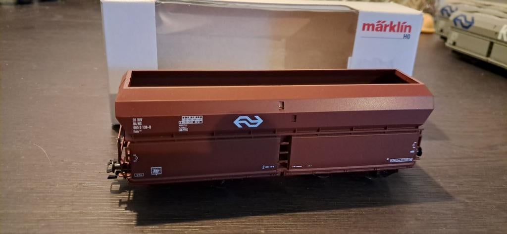 Marklin NS Onderlosser 00789-09 - Als Nieuw in OVP, Wisselstroom, Wagon, Ophalen of Verzenden, Märklin