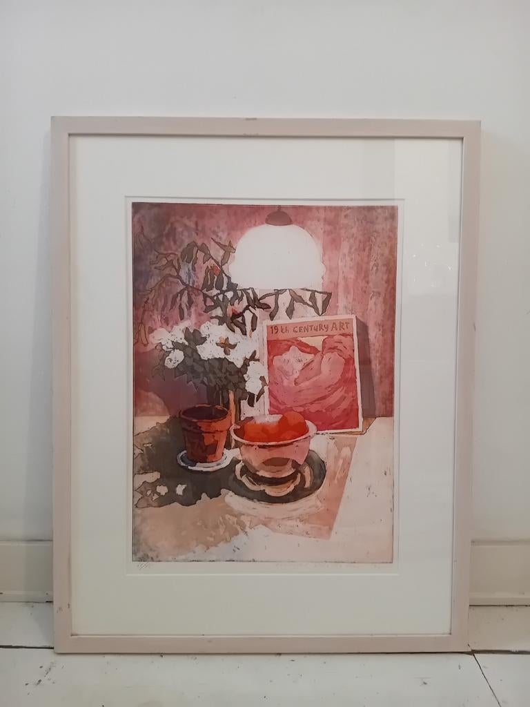 Marcel schellekens ets , 70/90 cm, Antiek en Kunst, Ophalen