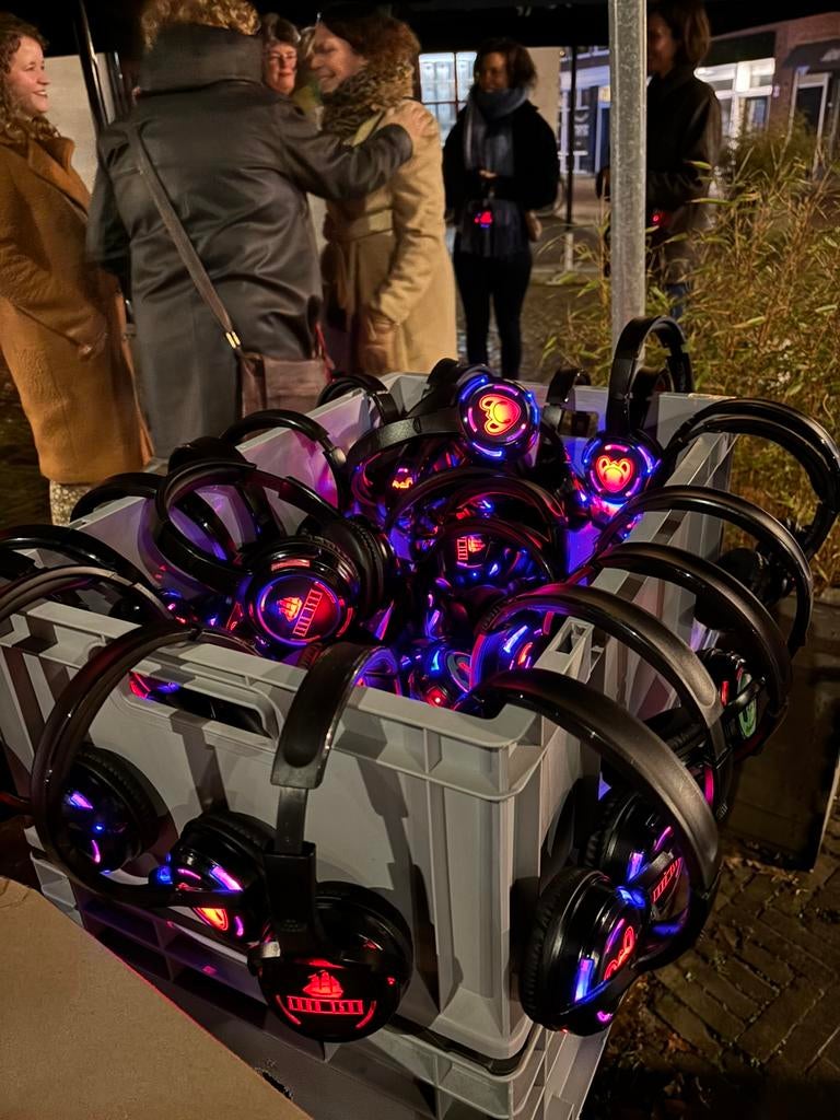 Silent disco koptelefoons, Ophalen, Zo goed als nieuw, Overige