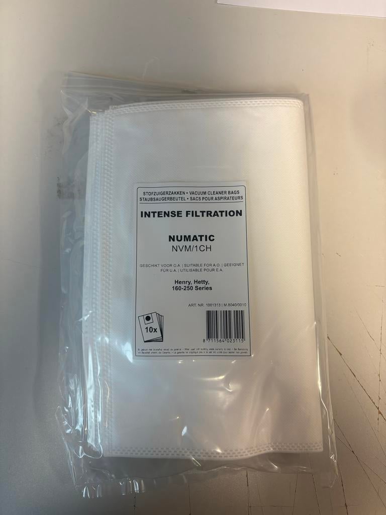 Numatic Henry Stofzuigerzakken - Nieuw, Witgoed en Apparatuur, Stofzak, Stofzuiger, Nieuw, Ophalen of Verzenden