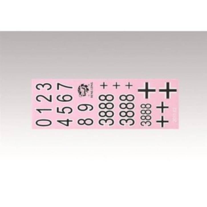 Decals Tank King Tiger Porsche, 1:32 tot 1:50, Ophalen of Verzenden, Eiberstraat 9 te Dokkum, Foto Meinema