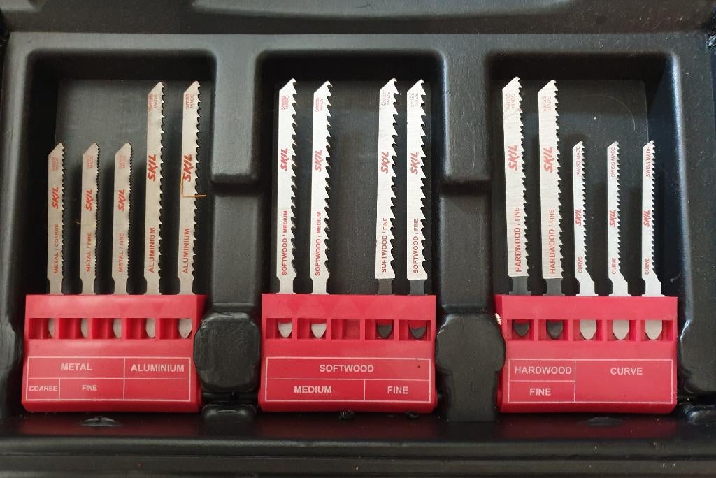 Decoupeerzaagbladenset SKIL JIG SAW, Ophalen, Zo goed als nieuw