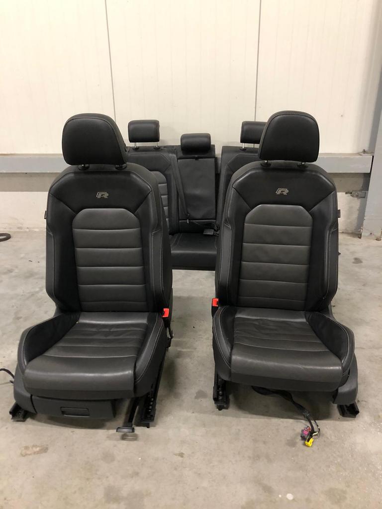 volkswagen golf 7 r interieur leer carbon elektrisch, Ophalen of Verzenden, Volkswagen