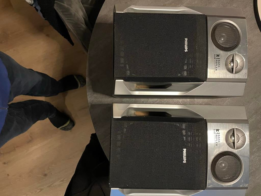 Philips 3-weg Bass Reflex Speakers - Klassiek Geluid, Audio, Tv en Foto, Luidsprekers, Ophalen, Philips, Gebruikt, Minder dan 60 watt