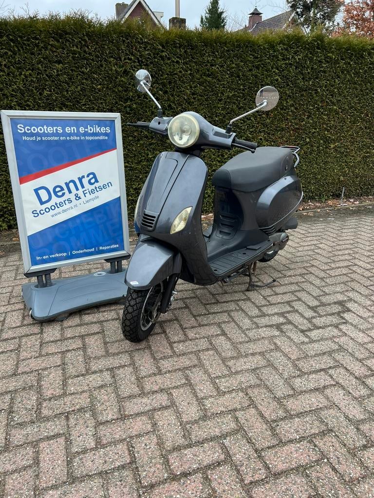 Turbho RL50 snorscooter, Ophalen, Gebruikt, Benzine, Maximaal 25 km/u
