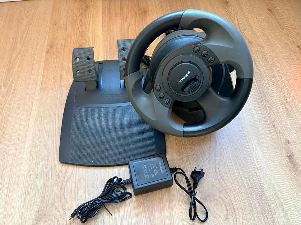 Microsoft Sidewinder Force Feedback Stuurwiel, Ophalen of Verzenden, Gebruikt